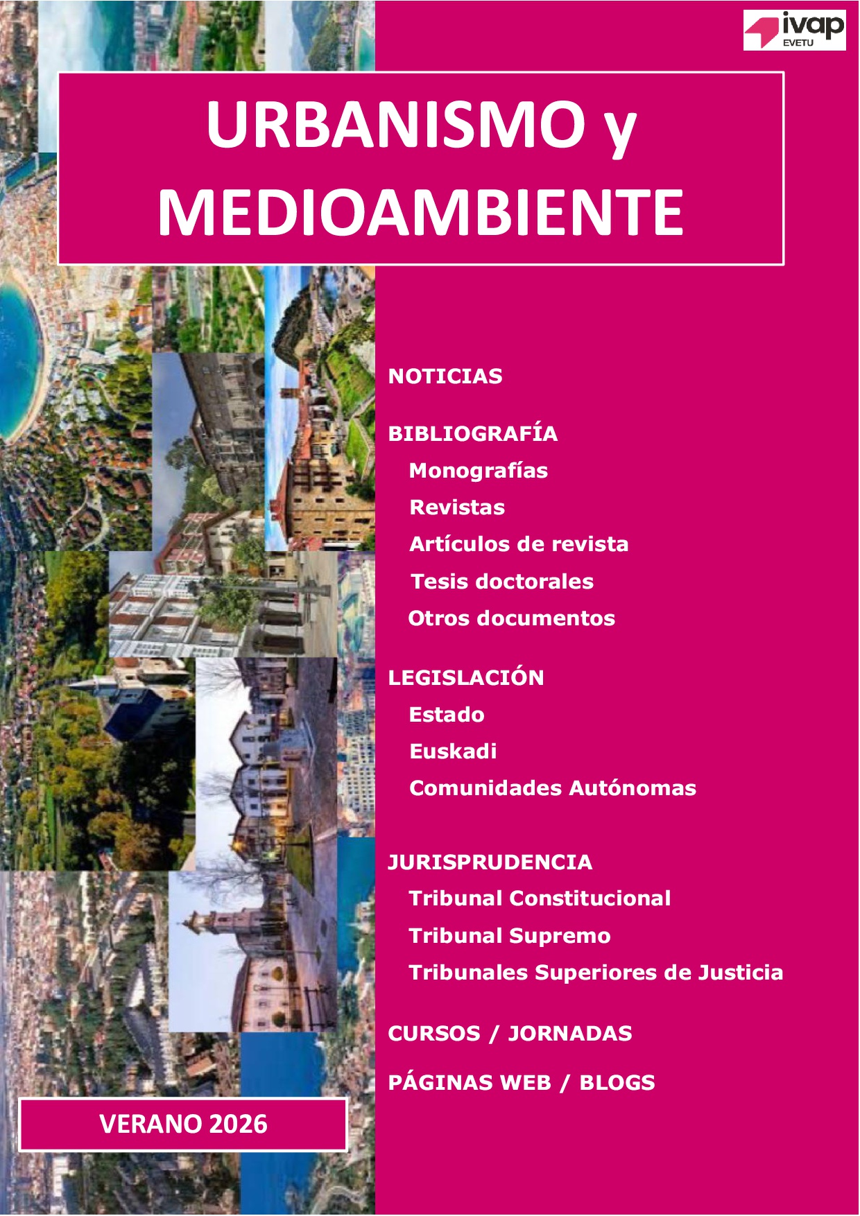 Bolet�n sobre Urbanismo (verano)